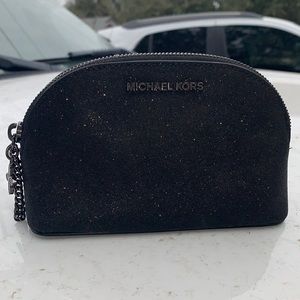 Michael Kors glitter make up bag